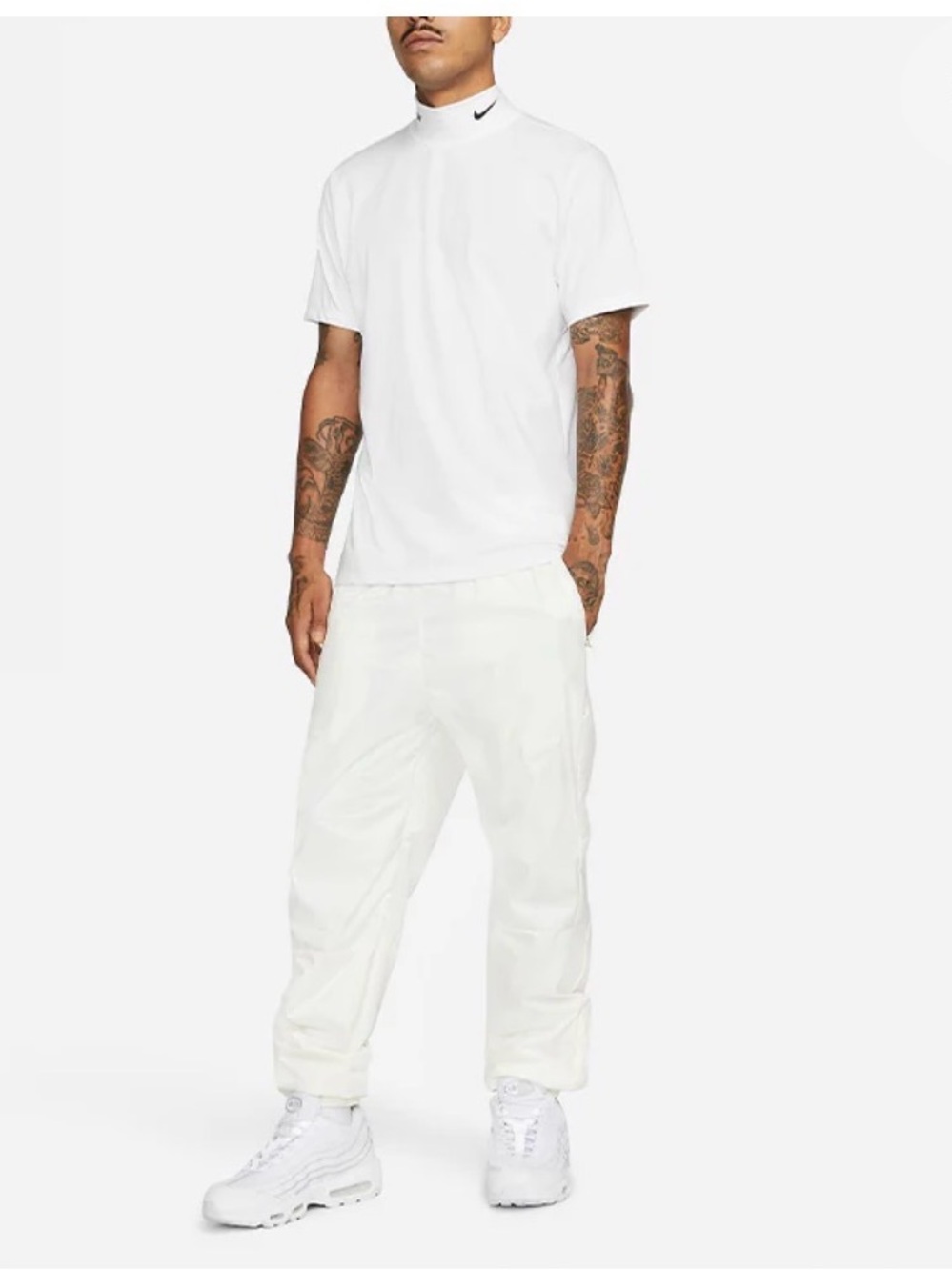 Nike Men's White Cargo Pants